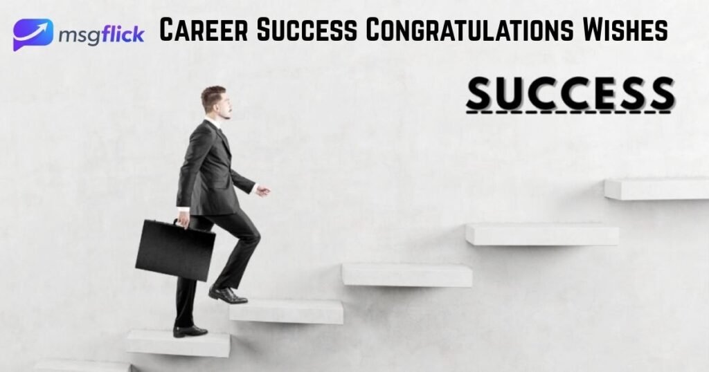 Career Success Congratulations Wishes