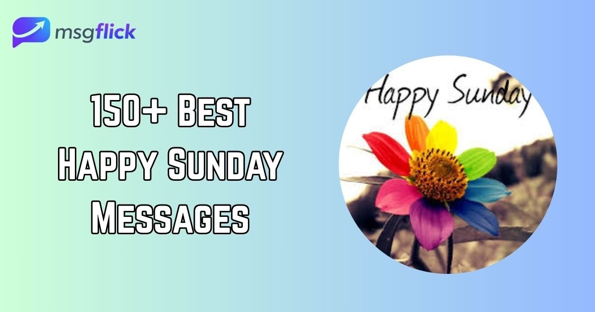 Happy Sunday Messages