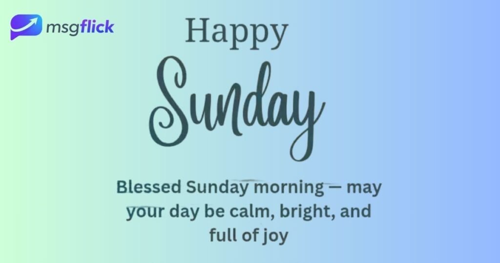 How to Write Happy Sunday Messages