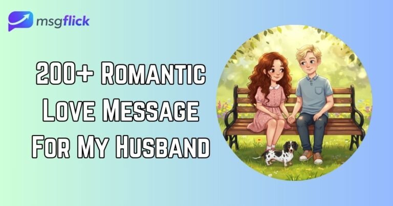 Love Message For My Husband