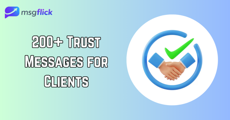 Trust Messages for Clients