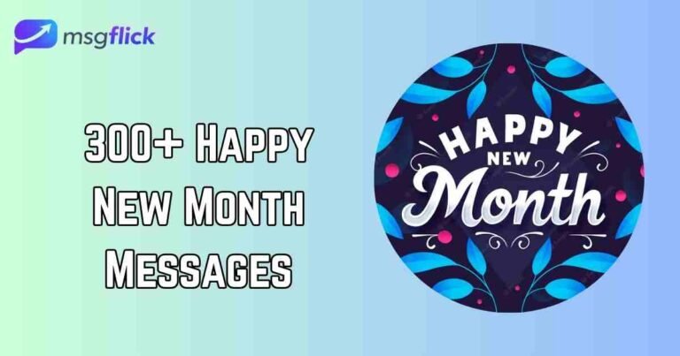 New Month Messages
