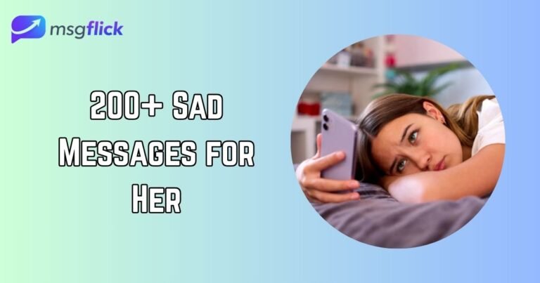 Sad Messages for Her