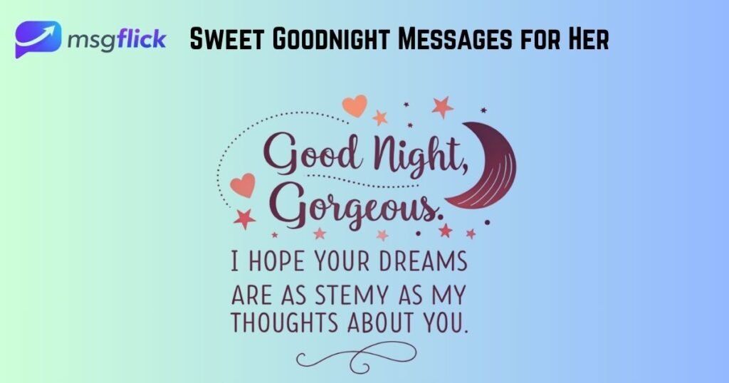Sweet Goodnight Messages for Her 