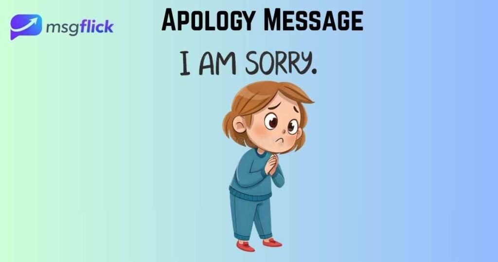 Apology Message