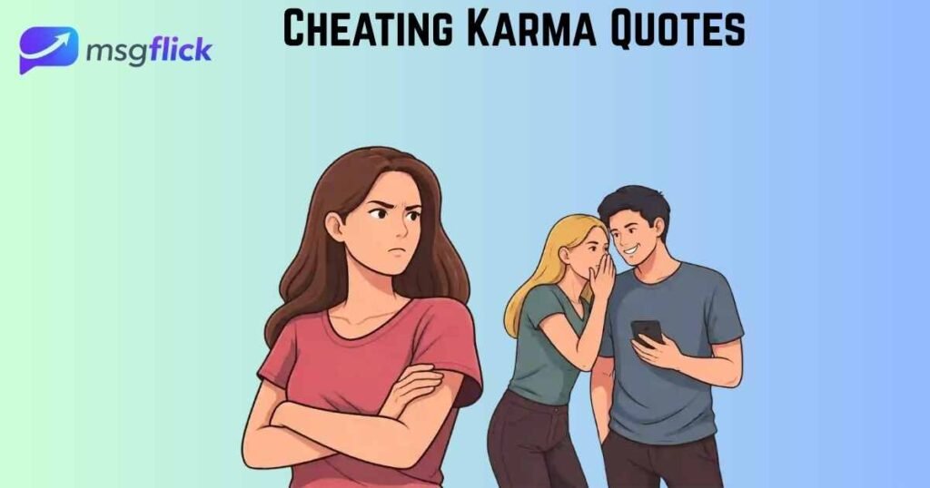 Cheating Karma Quotes