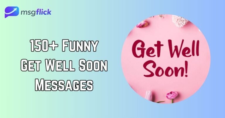 Funny Get Well Soon Messages