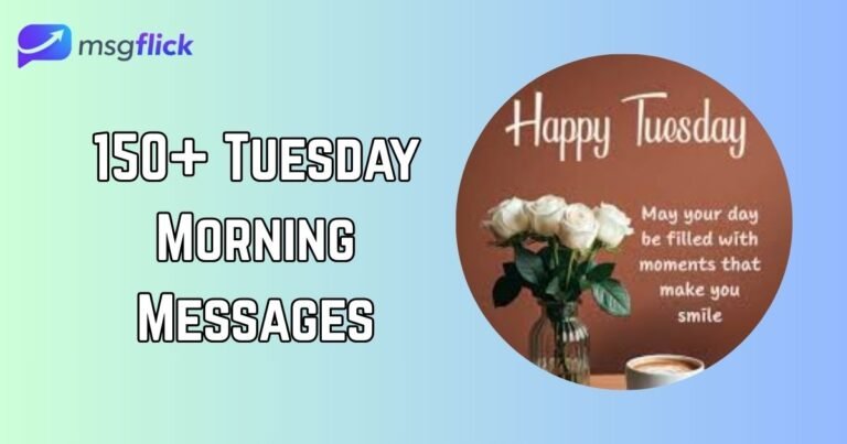 Tuesday Morning Messages