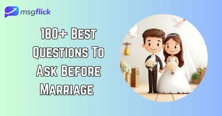 Questions To Ask Before Marriage